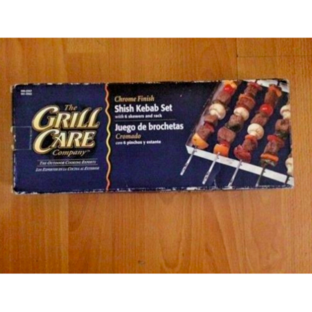 2 for $25 6 Skewers Shish Kebab Set and Rack